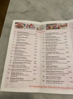 Oec Japanese Express menu