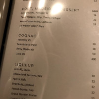 Nobu menu