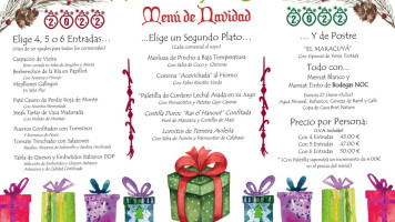 De La Posada De San Jose menu