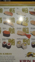 Sushi Spot menu