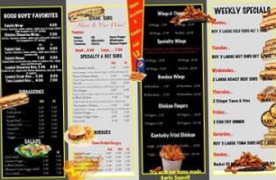 Good Guys Deli And Grill menu