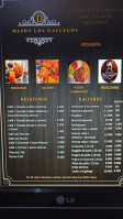 Mesón Los Gallegos menu