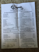 Cajun Meat Company menu