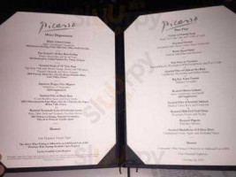 Picasso menu