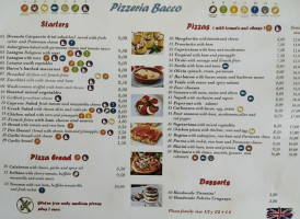 Pizzeria Bacco food