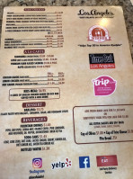 Joe's Falafel menu