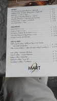 Mart 9 Grand-café City Loft menu