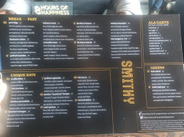 Smithy On Henderson menu