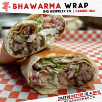 Shawarma Box Cambridge food