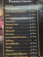 Wheeler Deli menu