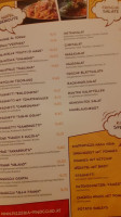 Pizzeria Pinocchio menu