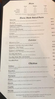 Davinci Italian menu