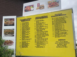 Angie's Fish Wings menu