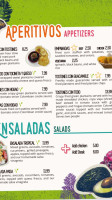 The Colombian Spot menu