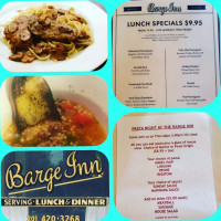 Barge Inn Restaurant food