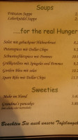 Flying Kangaroo Australian Pub menu