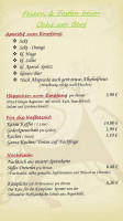 Ochs Am Berg menu