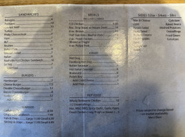 Edwins Butcher Shop And Training Center menu