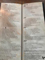 Black Bottle Bellevue menu