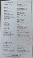 Zen Modern Asian Bistro menu