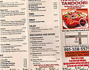 Nobleton Tandoori menu