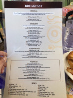 Donut Cafe menu