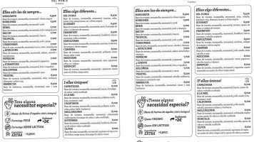 Pizzeria Del Poble Rotova menu