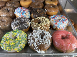 Rainbow Donuts food