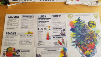 Mellow Mushroom menu