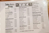 Chang Chang Chinese menu