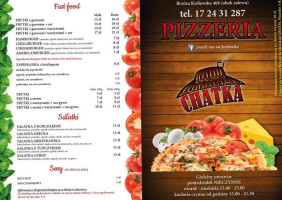 Pizzeria Chatka menu