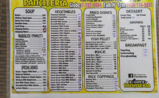 Boguyz Panciteria menu