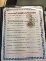 La Flor Blanca Salvadoreño menu