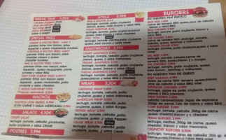 The Best Food menu