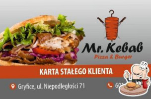 Mr. Kebab Pizza Burger food