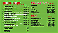 Pizzeria Jakten menu