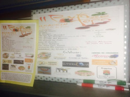 Fuente La Peña menu