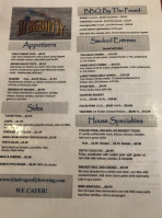 Blu Dragonfly Brewing And Smokehouse menu