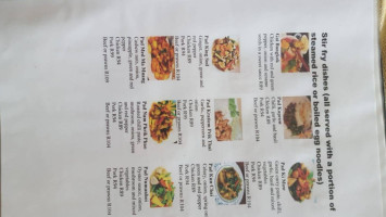 Krua Thai And Takeaways menu