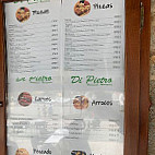 Di Pietro menu