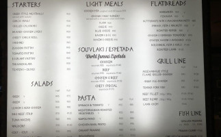 Braza menu