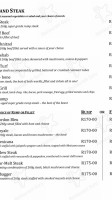 Guinea Fowl menu