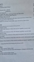 Riverfront Cafe menu