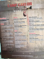 Campfire Grill menu