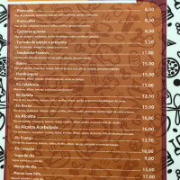 Bar Da Cnec menu