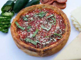 Froman's Chicago Deep Dish Pizza food