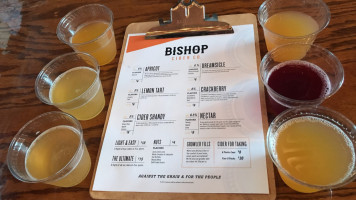 Bishop Cider food