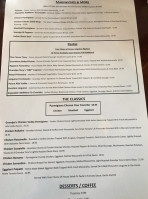 Grandpa Tony's menu