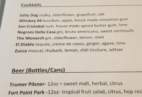 Delarosa menu