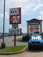 Cook Out outside